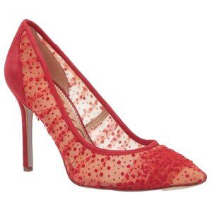 Sam Edelman HAZEL Lace Fabric Pointed Toe Pumps